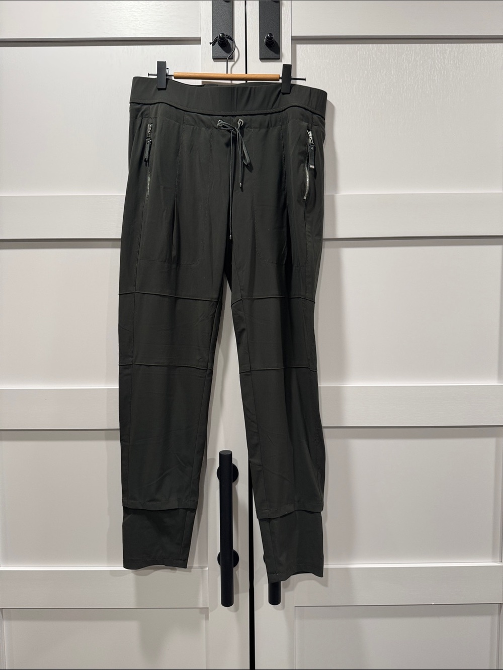 RAFFAELLO ROSSI candy Olive Green Tech Joggers